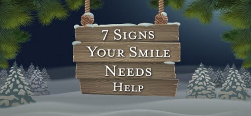 A sign saying 7 signs